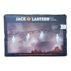 New Goth LED White‎ Skelton String Lights (10)